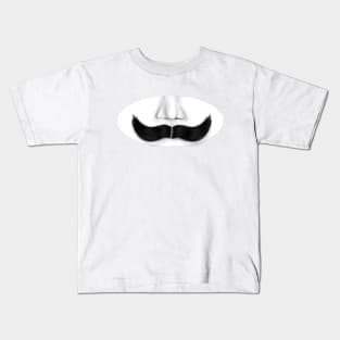 Nose and Moustache Kids T-Shirt